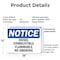 Signmission Diesel Combustible Flammable No Smoking OSHA Notice Sign, Plastic, 18in W x 12in L, 2PK OS-2PACK-NS-P-1218-L-10988 - alternate 3